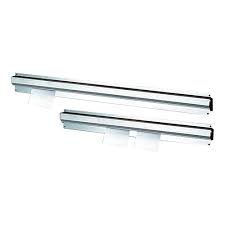 Porte-fiche Alu satiné - 122cm